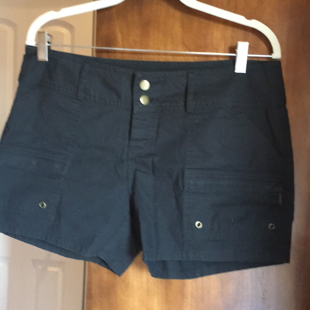 Cotton/spandex maternity shorts